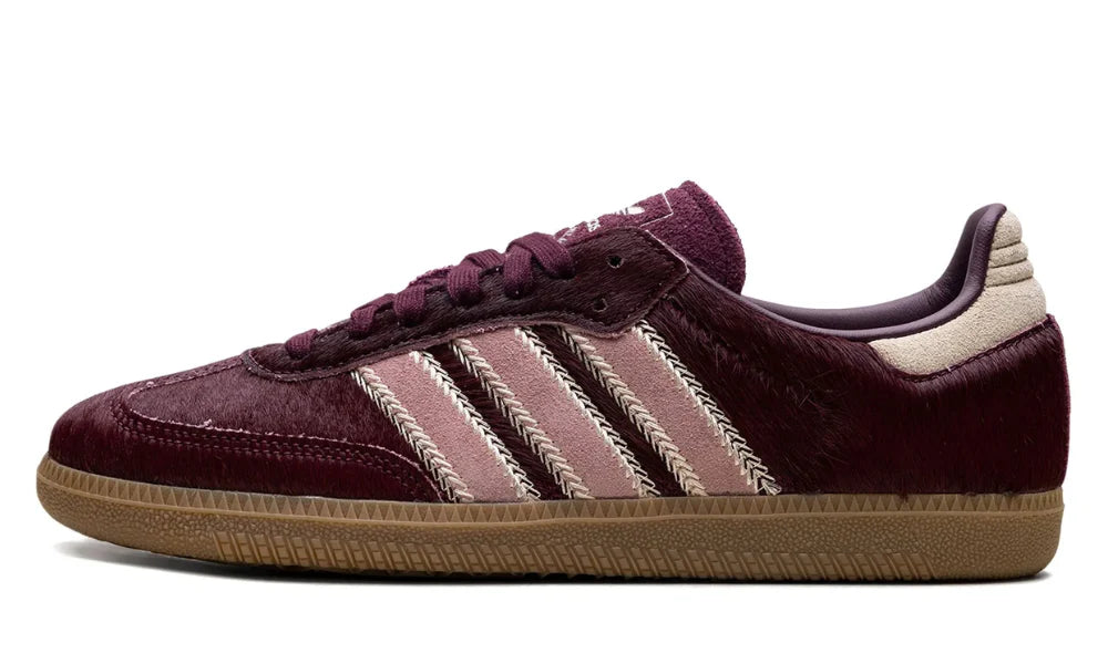 Adidas Samba OG "Maroon/Sand Strata/Pony"