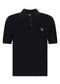 Prada Superfine wool polo shirt Black