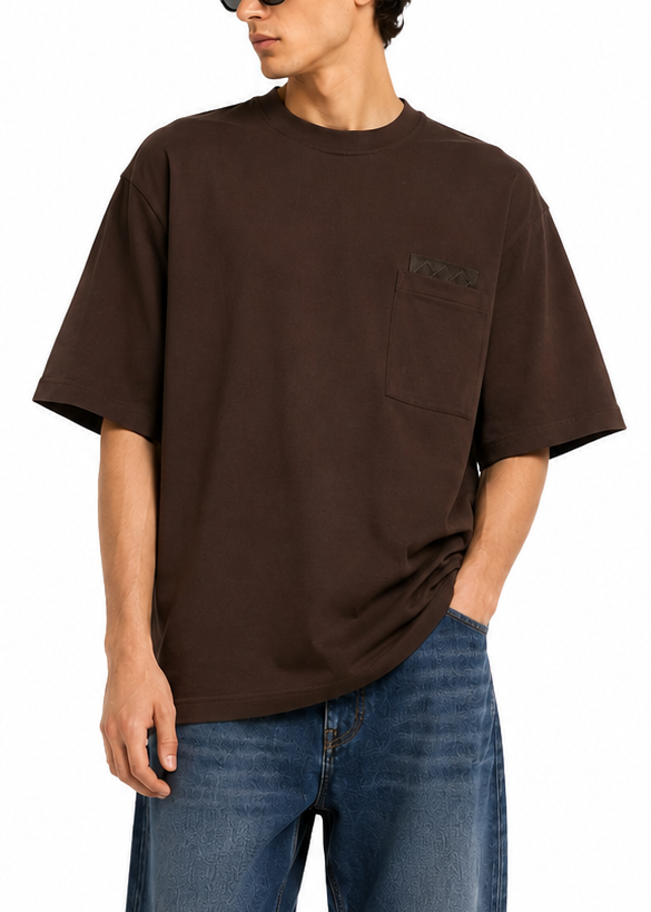 Bottega Veneta Suede-trimmed Cotton T-shirt