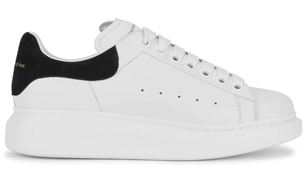Alexander McQueen oversized sole sneakers "Black - White"