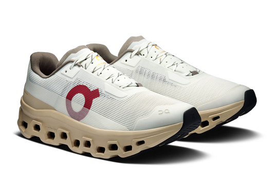 On Cloudmonster Void "Ivory / Sand"