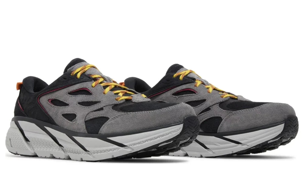 Hoka Clifton L Suede 'Black Lunar Rock'