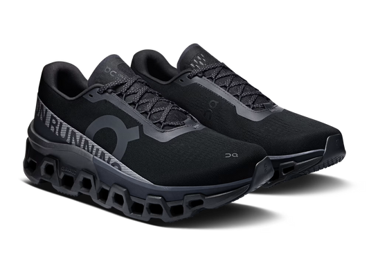 On Cloudmonster 2 "Black