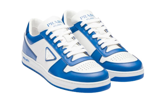 Prada Downtown Leather 'White Cobalt'