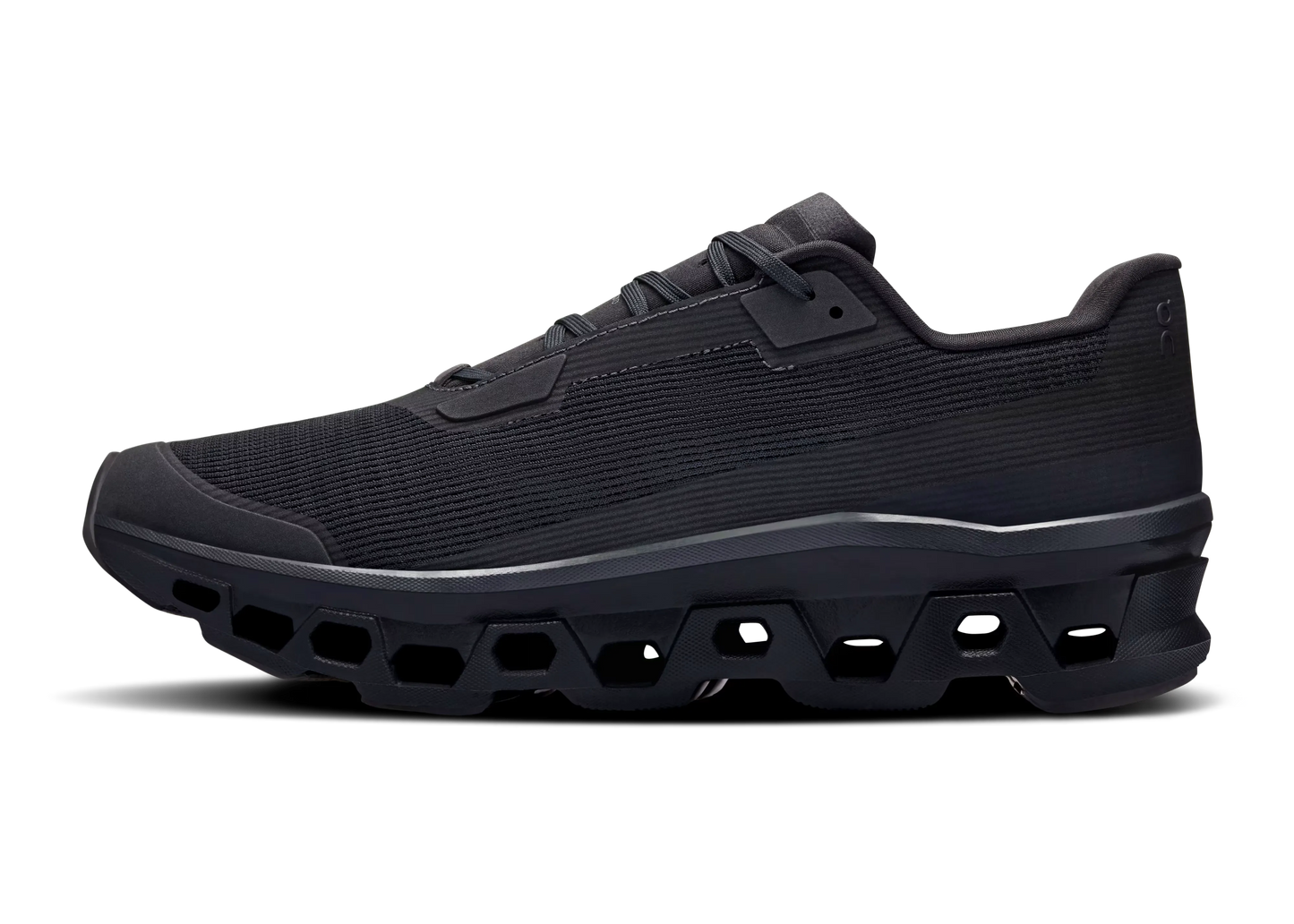 On Cloudmonster Void "Black"