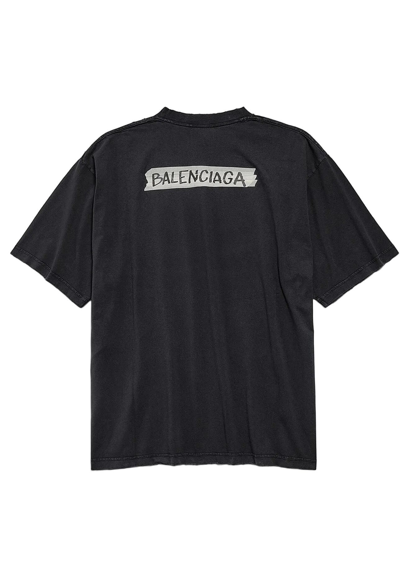 Balenciaga Masking Tape T-shirt "Black"