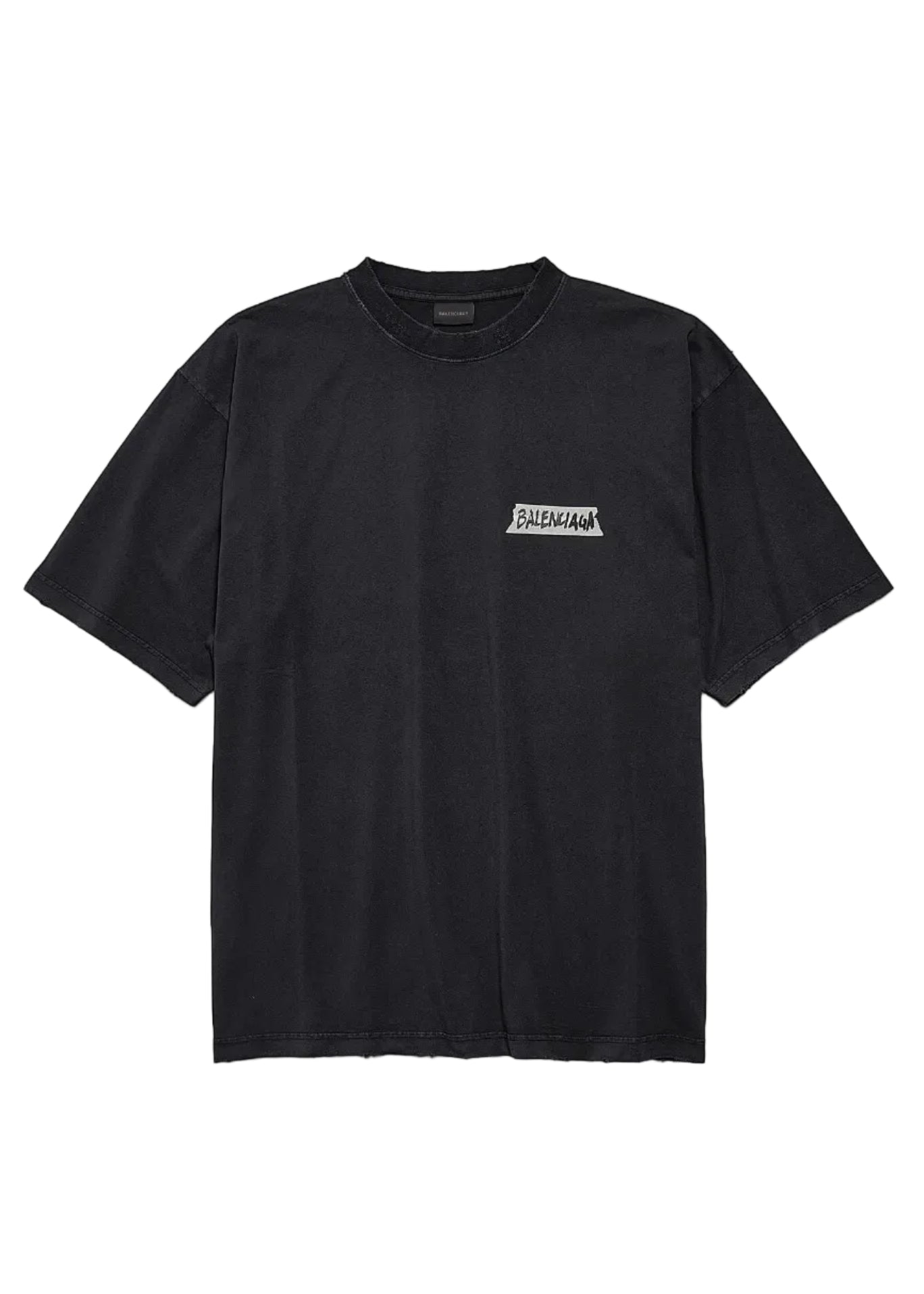 Balenciaga Masking Tape T-shirt "Black"