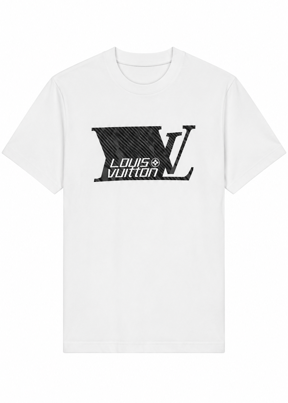 Louis Vuitton Printed Signature T-Shirt