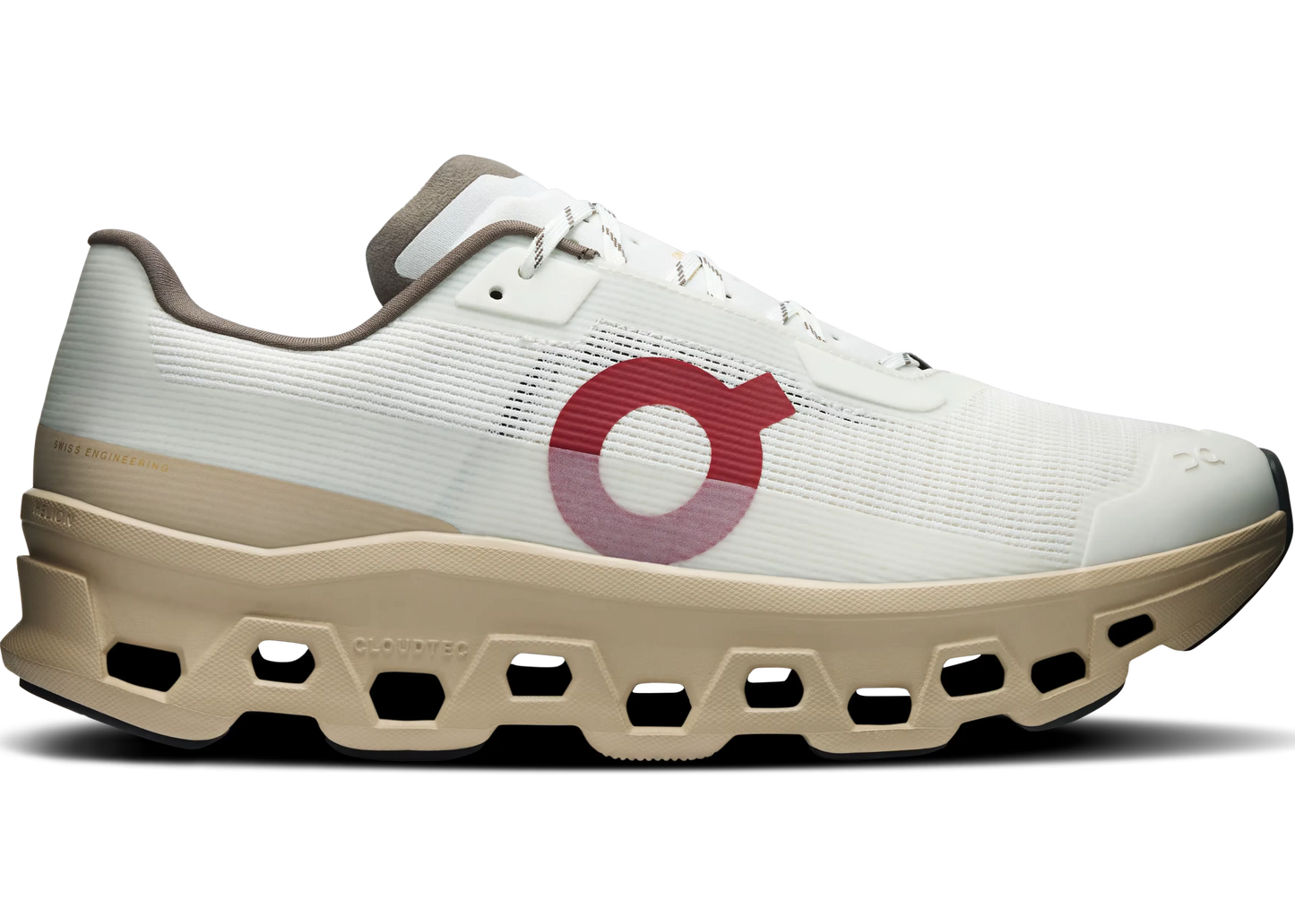 On Cloudmonster Void "Ivory / Sand"