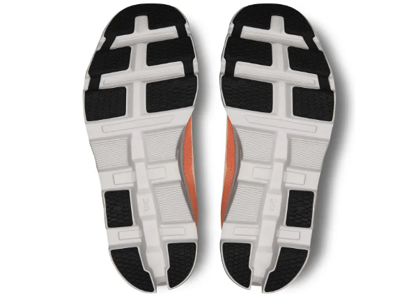 On Cloudmonster 2 "White / Orange"