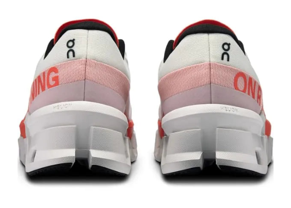 On Cloudmonster 2 "White / Orange"