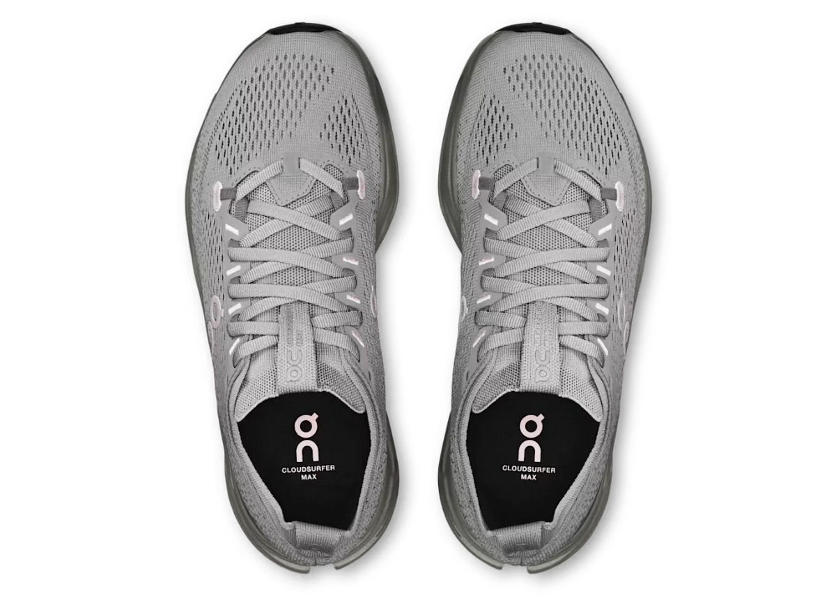 On Cloudsurfer Max "Alloy / Asphalt"