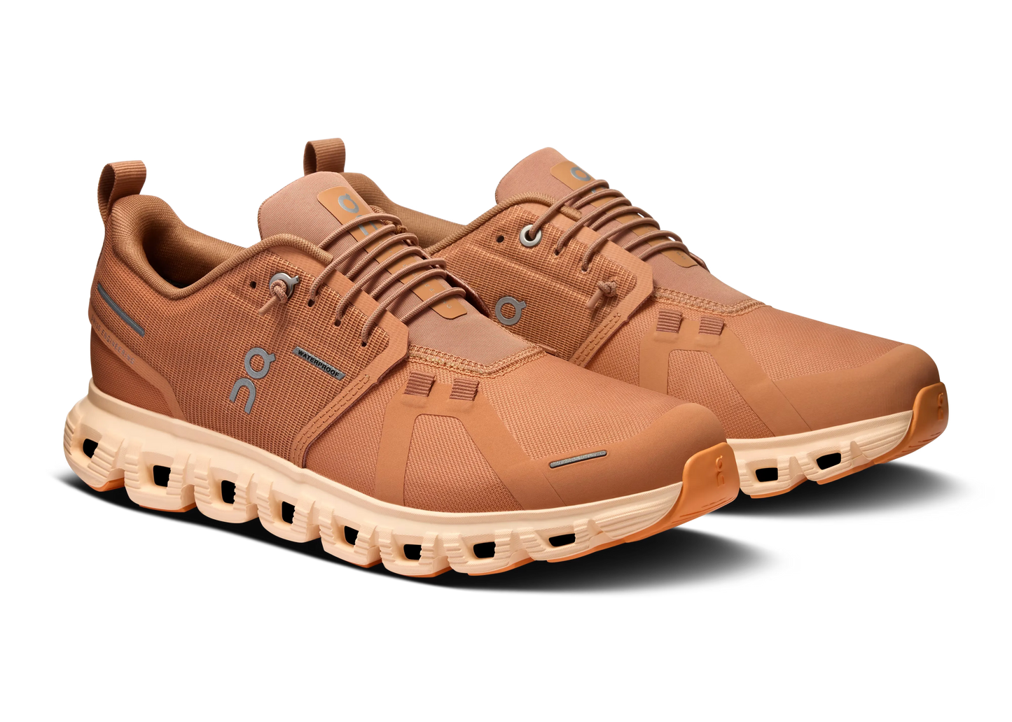 On Cloud 6 Waterproof "Sandstone / Blonde"