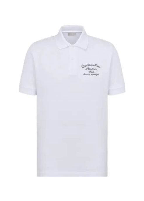 Christian Dior Atelier Polo Shirt 'White'