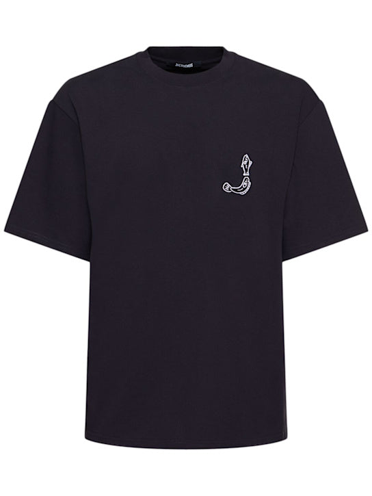 Jacquemus Printed T-Shirt The Merò Dark Navy