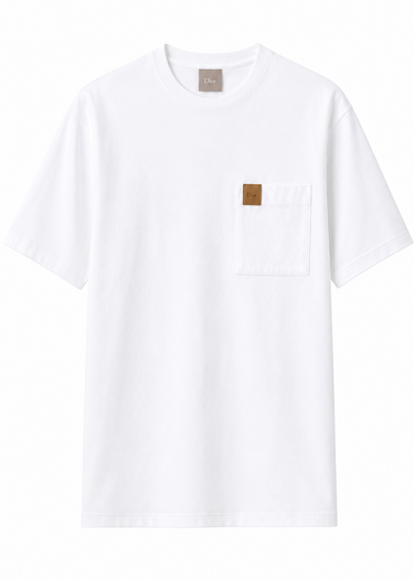 Dior T-Shirt with Pocket "White"