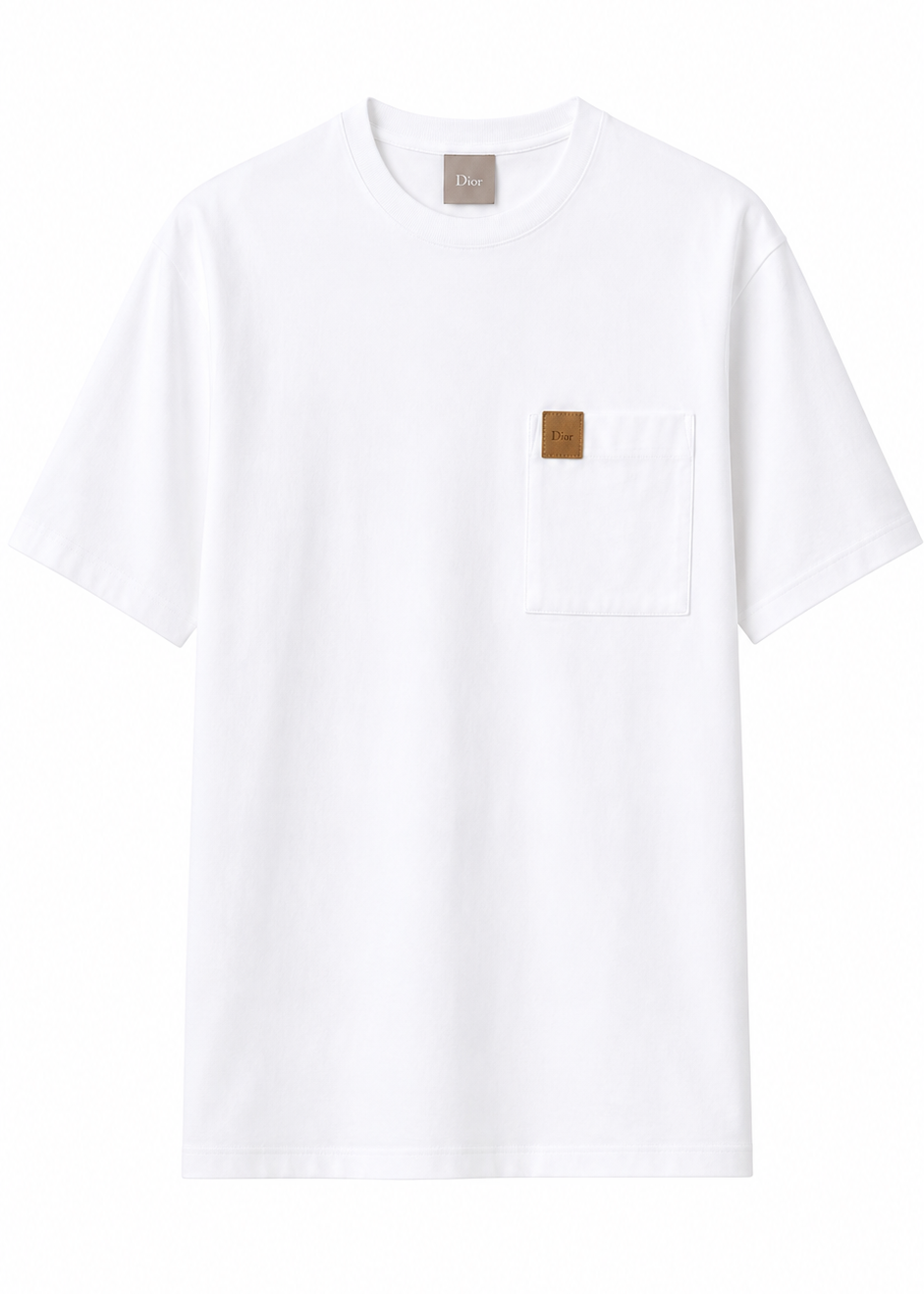 Dior T-Shirt with Pocket "White"