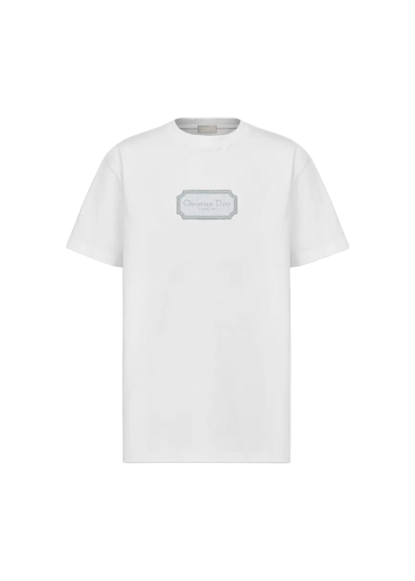 Dior Couture Cotton T-shirt "White"