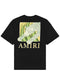 AMIRI Leopard-print T-shirt in Cotton-jersey Black