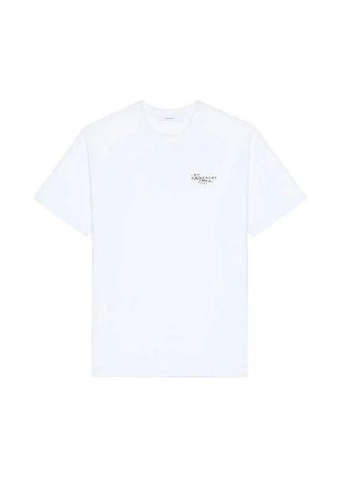 Givenchy Logo-Print Cotton T-shirt "White"