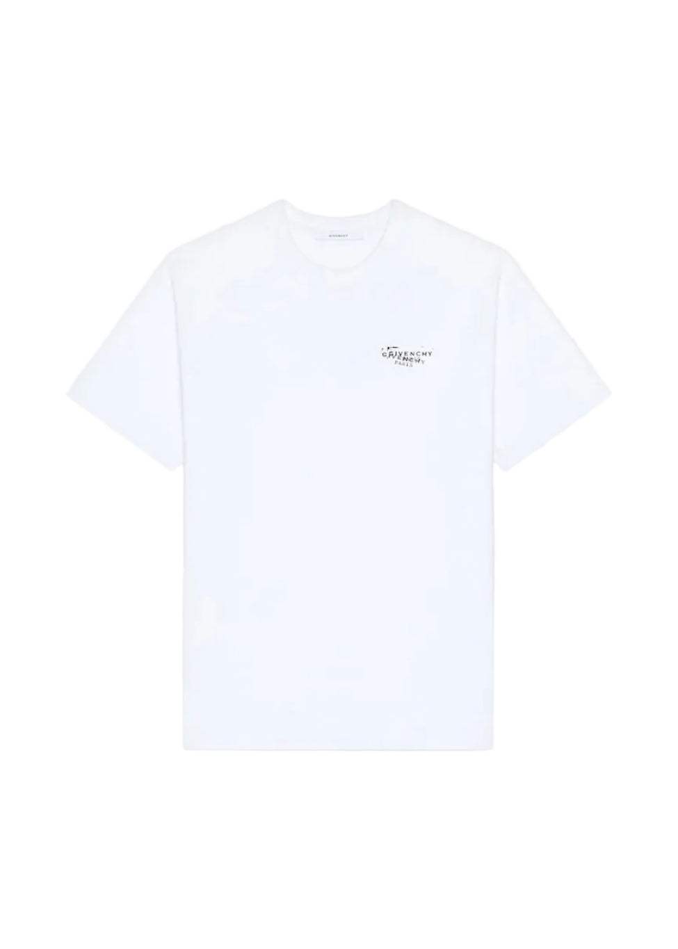 Givenchy Logo-Print Cotton T-shirt "White"