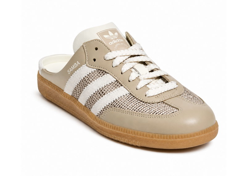 Adidas Samba OG Mule "Khaki Three"