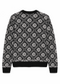 Casablanca Mohair Monogram Jumper "Black"