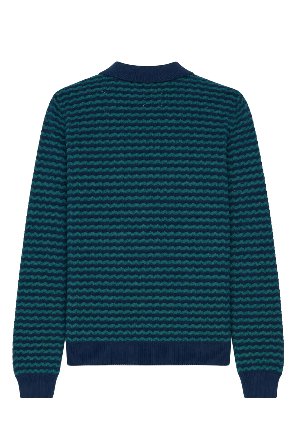 Casablanca Mini Wave Polo 'Navy / Green'