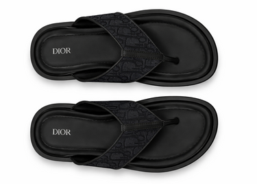 Dior Alias Thong Sandal "Black"