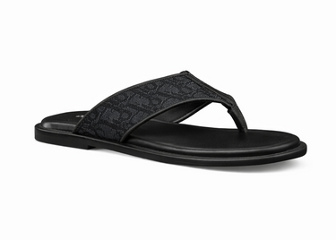 Dior Alias Thong Sandal "Black"