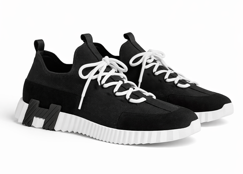 Hermes Lift Slip-on "Black / White"