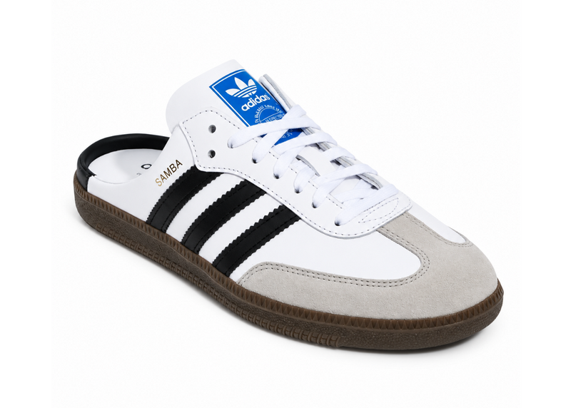 Adidas Samba OG Mule "Cloud White"