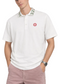 Casablanca Laurel Pique Short Sleeve "White"