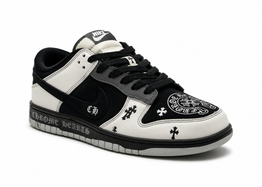 Nike Dunk Low x Record Heart "Black / White"