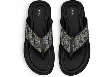 Dior Alias Thong Sandal "Beige / Black"