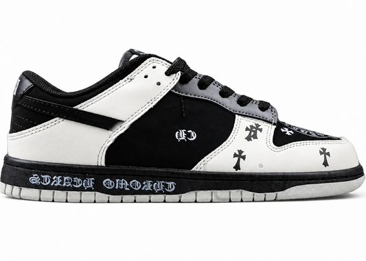 Nike Dunk Low x Record Heart "Black / White"