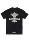 Chrome Hearts Fleur Scroll Logo Tee "Black"