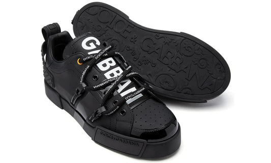 Dolce & Gabbana Portofino Sneakers in Black