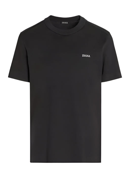 Zegna Black cotton T-shirt