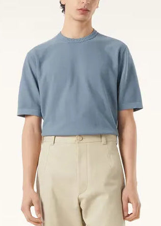 Loro Piana Walkery Crewneck "Blurred Clouds"