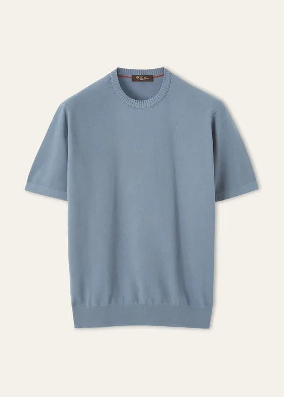 Loro Piana Walkery Crewneck "Blurred Clouds"