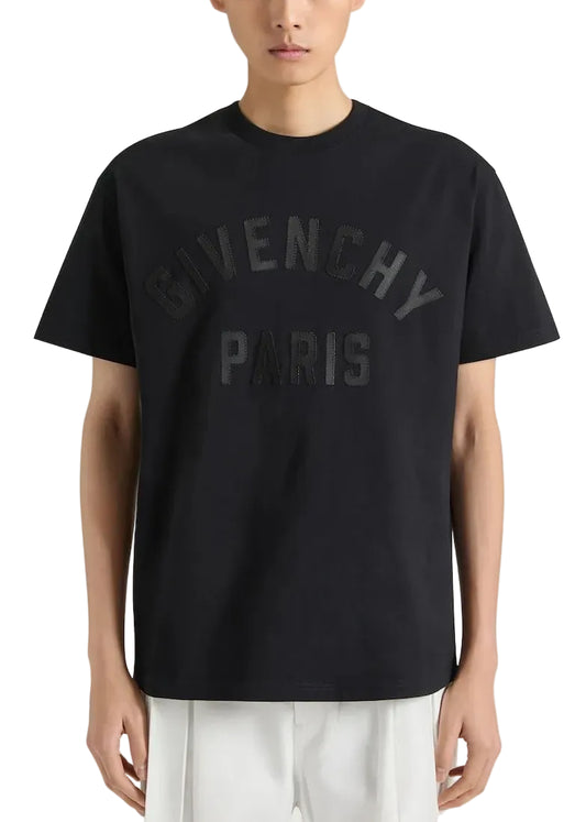Givenchy Givenchy Paris cotton jersey T-shirt "Full Black"