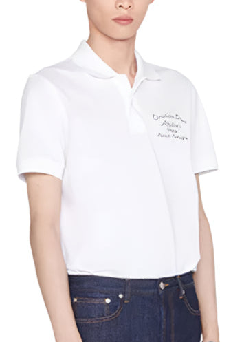 Christian Dior Atelier Polo Shirt 'White'