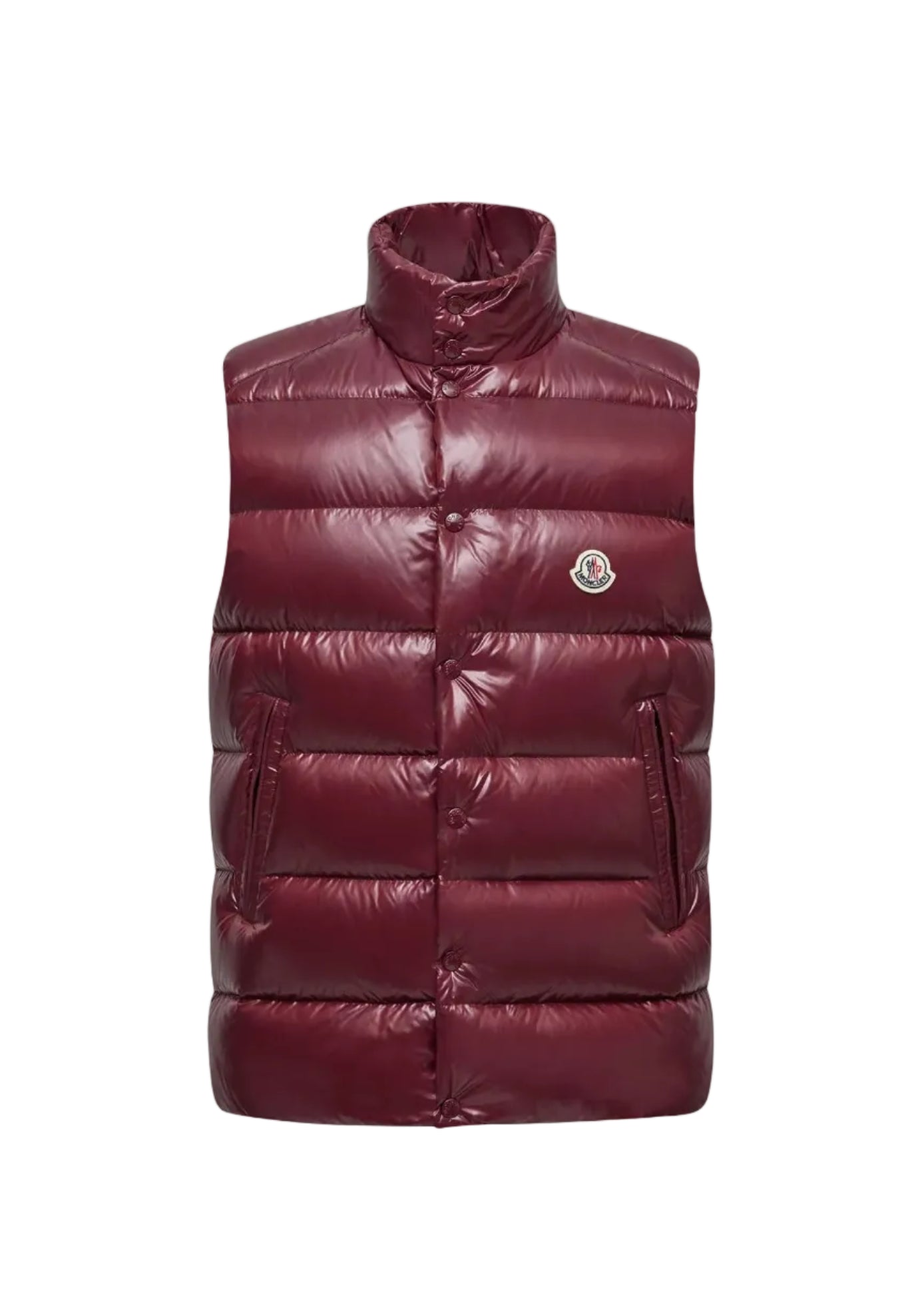 Moncler Tibb Down Gilet "Burgundy"