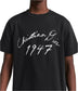 Handwritten Christian Dior Relaxed-Fit T-Shirt Black Cotton Jersey