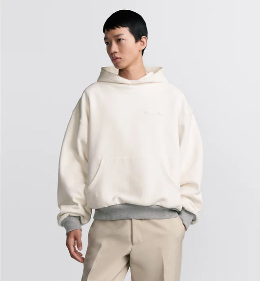 Christian Dior Couture Hooded Lined Sweatshirt