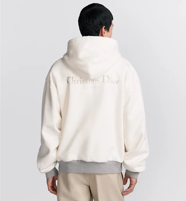 Christian Dior Couture Hooded Lined Sweatshirt