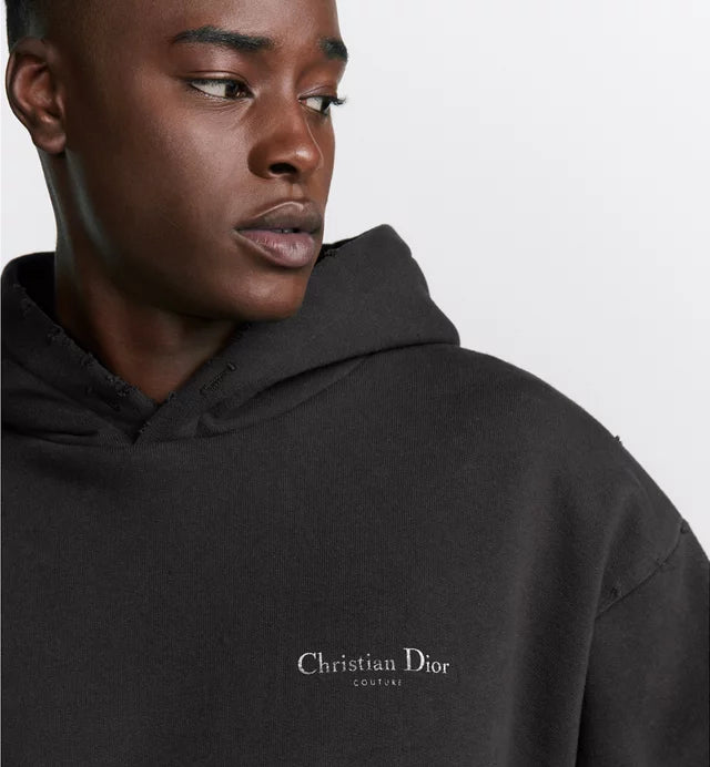 Christian Dior Couture Hooded Lined Sweatshirt