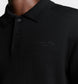 Christian Dior Couture Polo Shirt Black Virgin Wool Jersey