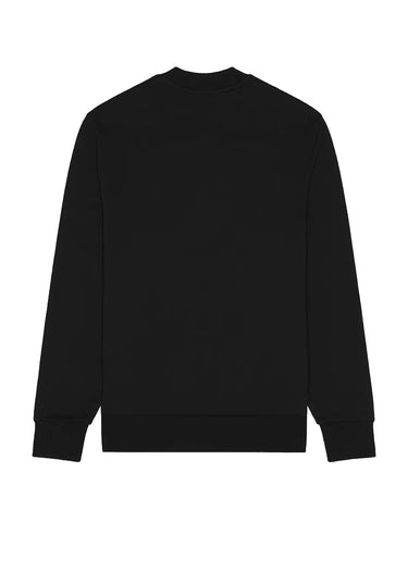 Moncler Logo Cotton Sweatshirt 'Black'